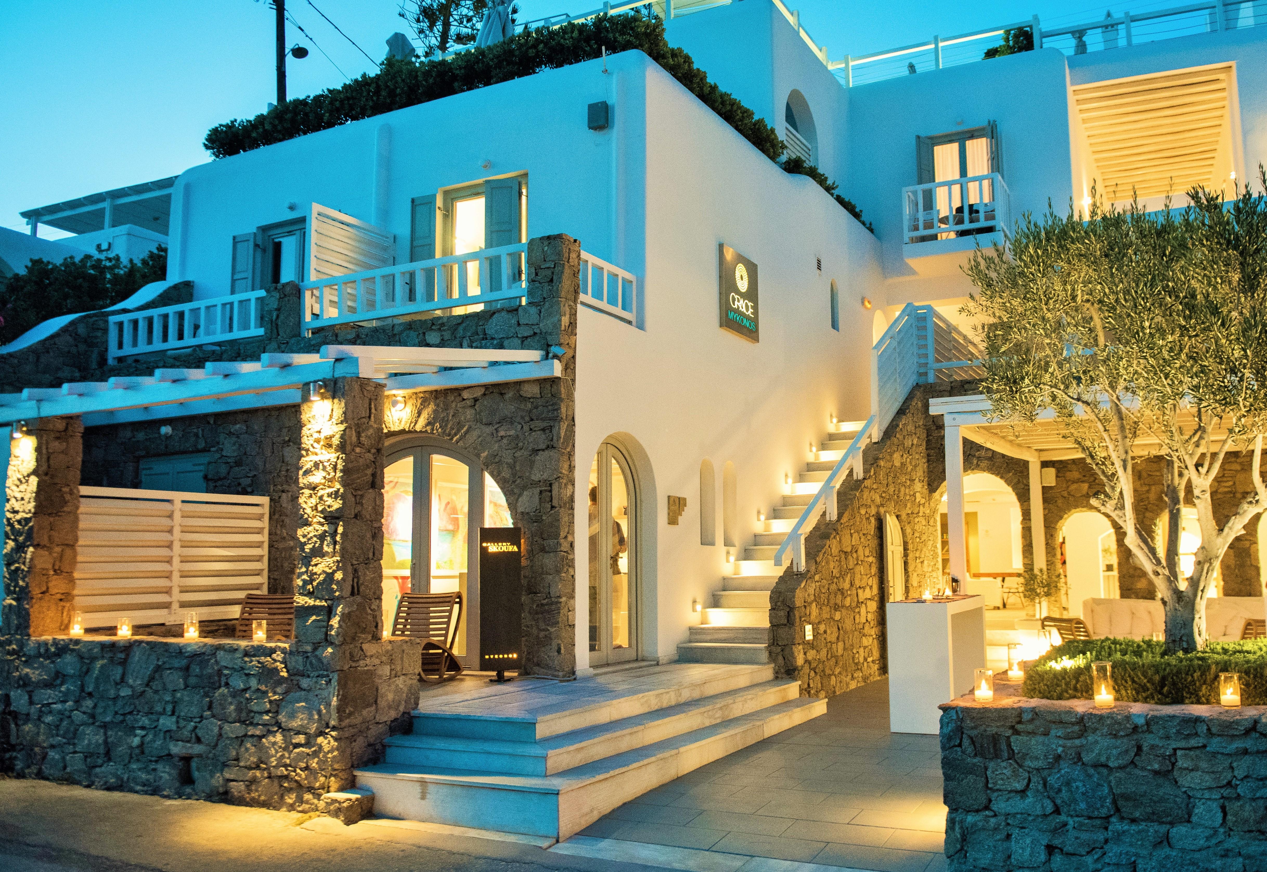 Grace Mykonos Hotel Ájosz Sztéfanosz Kültér fotó