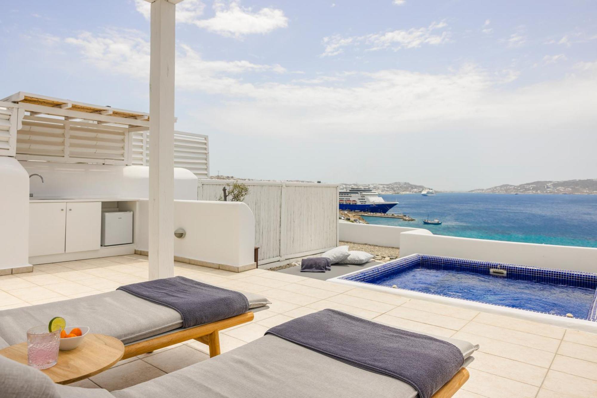 Grace Mykonos Hotel Ájosz Sztéfanosz Kültér fotó
